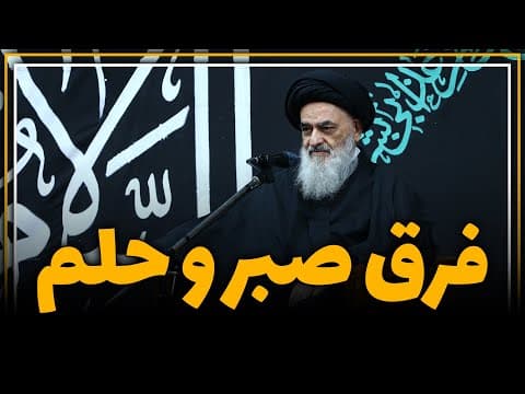 فرق صبر و حلم